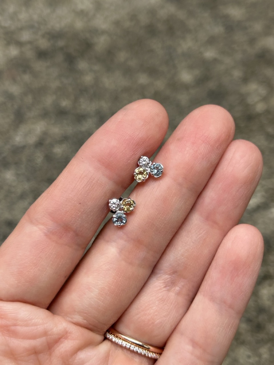 Custom earrings for a special 40th birthday